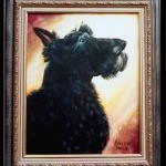 Dog from the Animal Oil Portrait Gallery